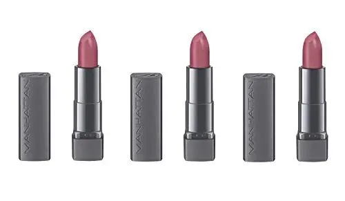 Produktbild: Manhattan All In One Matte Lippenstift, Matter Lipstick für definierte Lippen und ein langanhaltendes satin-mattes Finish, Farbe Mauve Fusion 705, 1 x 4 g