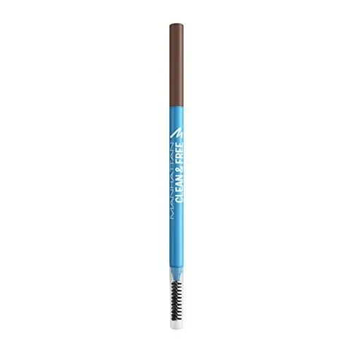 Produktbild: Manhattan Clean & FreeTM Brow Definer, cleaner und veganer Augenbrauenstift mit zwei Seiten, Fb. 005 Chocolate