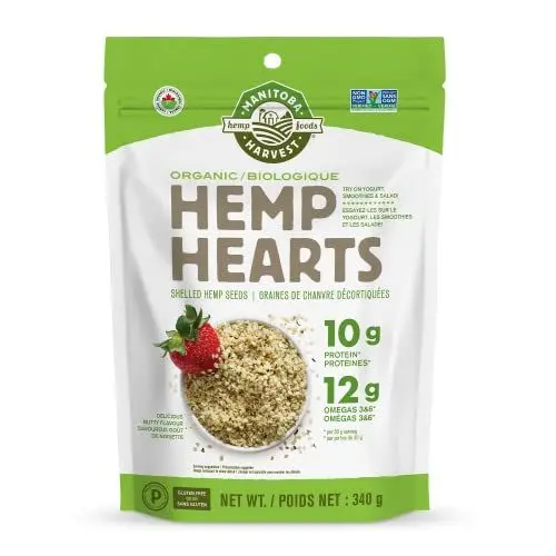 Produktbild: Manitoba Harvest Organic Hemp Hearts 340g