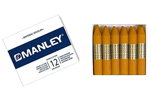 Produktbild: Manley 64 Wachsmalstifte, 12 Stück