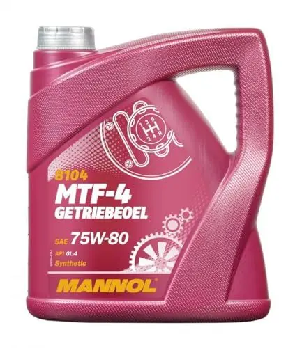 Produktbild: MANNOL MTF-4 Getriebeoel 75W-80 GL-4 4 L