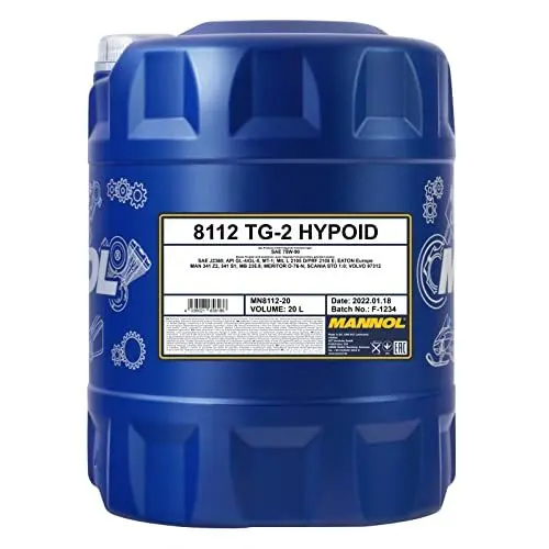 Produktbild: MANNOL 8112 TG-2 Hypoid GL-4/5 20 L
