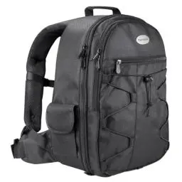 Produktbild: Mantona 19578 Azurit Fotorucksack für SLR DSLR Kamera mit Halterung Stativ, Kamerarucksack, Camera Tasche groß, Backpack schwarz