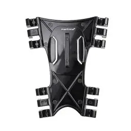 Produktbild: Mantona 360° Befestigungsclip (geeignet für GoPro Schnellspann Halterung, Hero 11 10 9 8 7 6 5 4 3+ 3 2 1, Session und andere kompatible Action Cams, 360° drehbar, flache Ausführung)