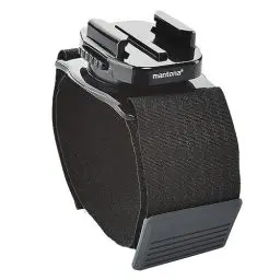 Produktbild: Mantona Armgurt mit 360 Grad drehbarem Schnellspann Halter (für GoPro Hero 11 10 9 8 7 6 5 4 3+, Session und andere kompatible Action Cams, sicherer Halt für Ihre Actioncam) schwarz