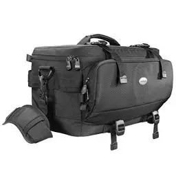 Produktbild: Mantona New York Kameratasche mit Innenaufteeilung, Kamera Tasche für Objektive, Systemkameras, Spiegelreflex, Aufbewahrung für Kamera Zubehör, Fototasche mit Regenschutz und Tragegurt