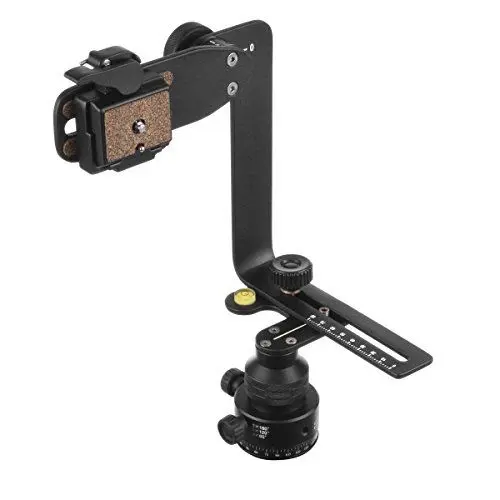 Produktbild: Mantona PanoPoint Panoramakopf mit Nodalpunkt-Adapter schwarz