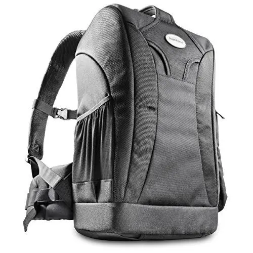 Produktbild: Mantona Trekking Fotorucksack - Kamerarucksack für DSLR Kameras, Fototasche mit Stativhalterung und variabel einteilbarem Innenraum, Kameratasche mit Regenschutz