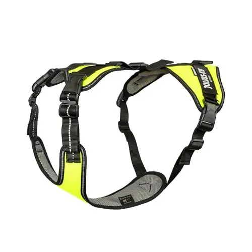 Produktbild: Mantrailing Essential Hundegeschirr, Größe: M, Neon