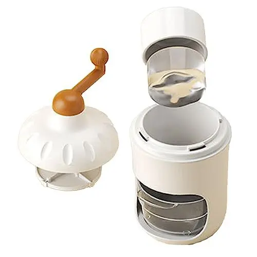 Produktbild: Manuelle Eismaschine aus Edelstahl mit Handkurbel, Schneekegelmaschine, Tragbarer Eisrasierer, Eisbrecher für Zuhause, Küche, Restaurants, Cafés