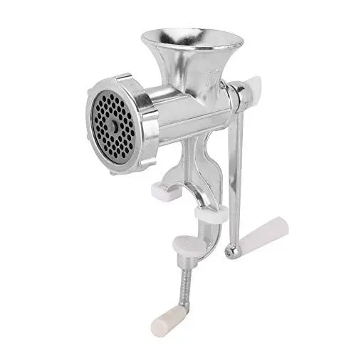 Produktbild: Manueller Fleischwolf, ABS-Aluminiumlegierung, Haushalts-Handkurbel, Fleisch, Gemüse, Fleischwolf, Schleifmaschine, Handkurbel, Fleischwolf für das Kochen mit Küchenwerkzeugen