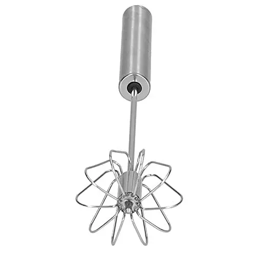 Produktbild: Manueller Schneebesen, Stabmixer, Edelstahl-Schneebesen, Schneebesen, Halbautomatischer Edelstahl, Kleiner Schneebesen, Handmixer, Eiercreme-Rührwerkzeuge für die Küche(10in / 25.4cm)