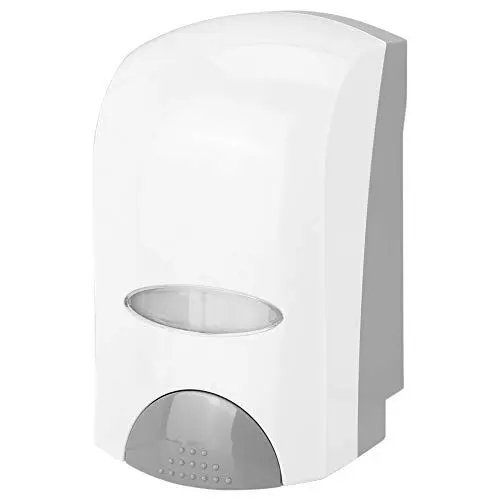 Produktbild: Manueller Seifenspender, Seifenspender zur Wandbefestigung manueller Spender für Duschgel Shampoo Desinfektionsmittel manuelle Hand Flüssigseife Lotion Dispenser für Bad Küche Hote