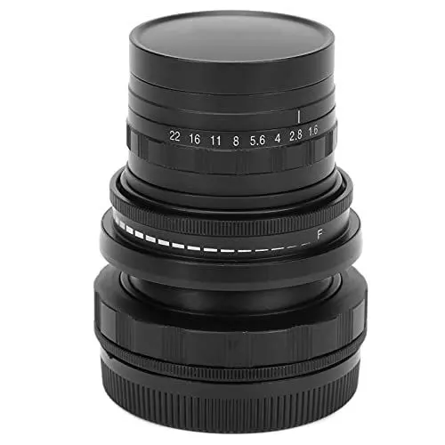 Produktbild: Manuelles Objektiv für Kamera-Neigungsverschiebung Professionelles 50-mm-F1.6-FX-Mount-Handbuch für Manuelle Neigungsverschiebung aus Vollformat für Spiegelloses Fuji-Kameraobjektiv