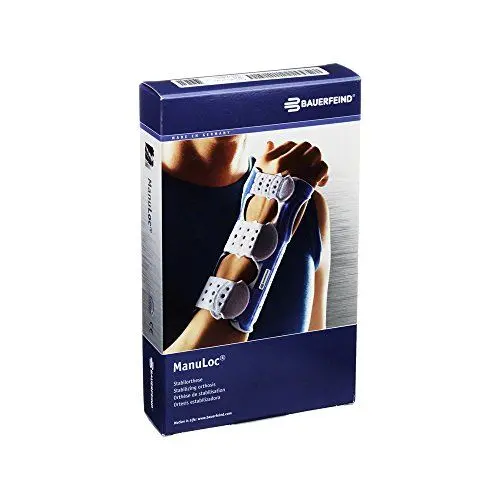 Produktbild: BAUERFEIND ManuLoc Handgelenkbandage, Titan, Größe 0