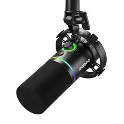 Produktbild: MAONO XLR/USB Podcast Mikrofon, PC Dynamisches Mikrofon für Aufnahme, Streaming, Gaming & Voice-Over, Metallmikrofon mit Software, TIPP-zu-Stummschaltung, Kopfhöreranschluss, Verstärkungsknopf-PD200X
