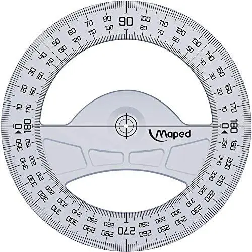 Produktbild: Maped 242360.0 Winkelmesser, klar