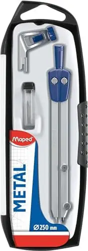 Produktbild: Maped M197512 - Zirkelkasten Start, 3-teilig, grau