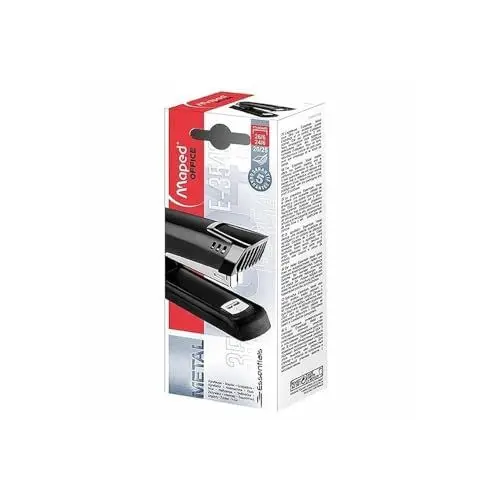 Produktbild: Maped M354311 - Hefter Essentials Half Strip aus Metall bis 25 Blatt, schwarz