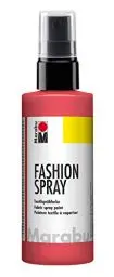 Produktbild: Marabu 17190050212 - Fashion Spray flamingo 100 ml, Textilsprühfarbe, m. Pumpzerstäuber, für helle Textilien, weicher Griff, einfache Fixierung, waschbeständig bis 40°C, tolle Effekte auf Stoff