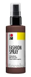 Produktbild: Marabu 17190050295 - Fashion Spray kakao 100 ml, Textilsprühfarbe, m. Pumpzerstäuber, für helle Textilien, weicher Griff, einfache Fixierung, waschbeständig bis 40°C, tolle Effekte auf Stoff