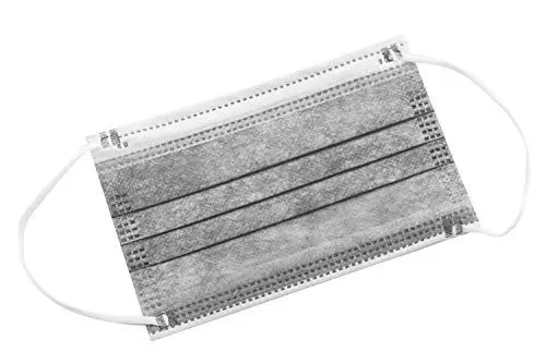 Produktbild: MARARDI Hygienemasken Kinder (Packung 30 Stück) Homologiert (Grau) Hohe Filtration mit Nasenclip Verstellbar Falten (Nicht Wiederverwendbar) Einwegmasken 3 Schichten
