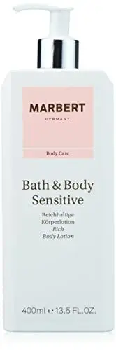 Produktbild: Marbert Body Care femme/women, Bath und Body Sensitive Rich Body Lotion, 1er Pack (1 x 400 ml)