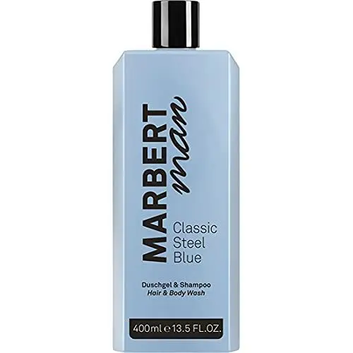 Produktbild: Marbert Man Classic Steel Blue Duschgel & Shampoo 400 ml