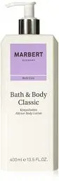 Produktbild: MARBERT Bath & Body Classic Körperlotion 400ml | Sanftig blumiger Duft | Feuchtigkeitsspendend | Verleiht der Haut mehr Spannkraft | 1 x 400ml