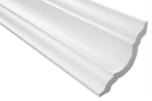 Produktbild: Marbet Deckenleisten aus Styropor XPS - Hochwertige Stuckleisten leicht & robust im modernen Design - (20 Meter Sparpaket E-15-80x80mm) Wandleiste
