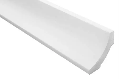 Produktbild: Marbet Deckenleisten aus Styropor XPS - Hochwertige Stuckleisten leicht & robust im modernen Design - (50 Meter Sparpaket E-12-50x50mm) Zierleisten