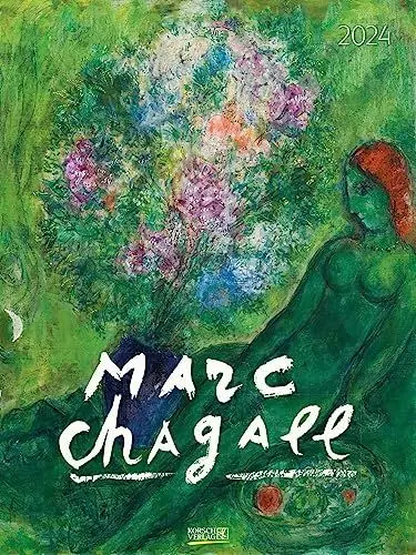 Produktbild: Marc Chagall 2024: Großer Kunstkalender. Edler Wandkalender mit Werken des Künstlers. Kunst Gallery Format: 48x64 cm