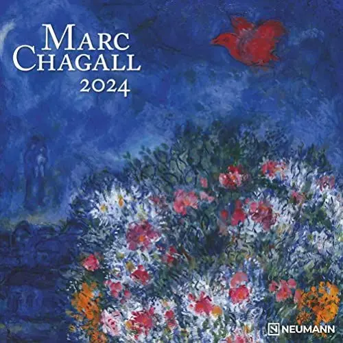 Produktbild: Marc Chagall 2024 - Wand-Kalender - Broschüren-Kalender - 30x30 - 30x60 geöffnet - Kunst-Kalender