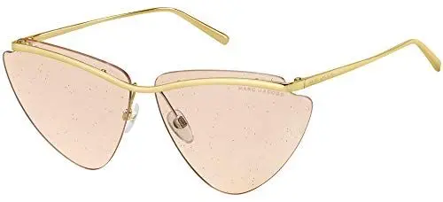 Produktbild: Marc Jacobs Unisex Marc 453/S Sonnenbrille, Gold, 66