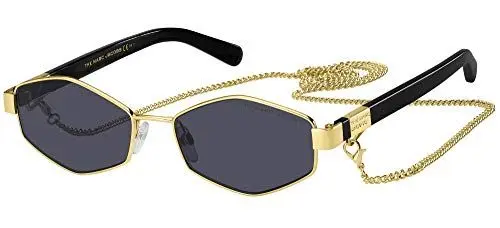 Produktbild: Marc Jacobs Unisex Marc 496/S Sonnenbrille, Gold, 55