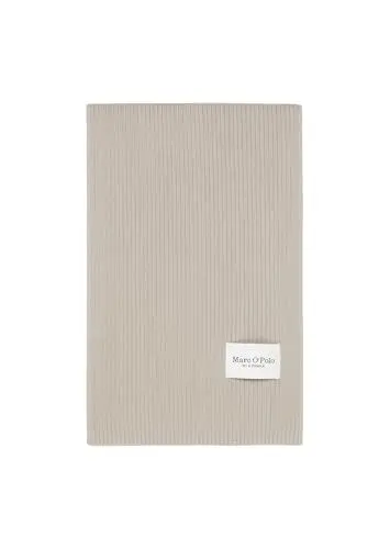 Produktbild: Marc O'Polo Herren Strickschal aus Bio-Baumwolle elegant, Grau (Dapple Gray), One Size