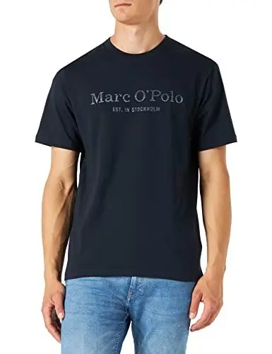 Produktbild: Marc O'Polo Herren B21222051230 T-Shirt, Blau New, 3XL EU