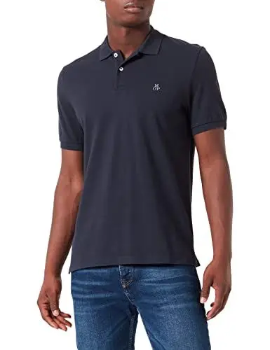 Produktbild: Marc O'Polo Herren B21223053092 T-Shirt, Blau, XXL EU