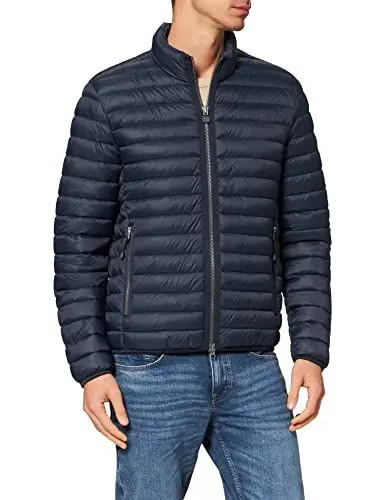 Produktbild: Marc OߴPolo Herren Steppjacke mit Stehkragen leicht, Blau (Total Eclipse), M
