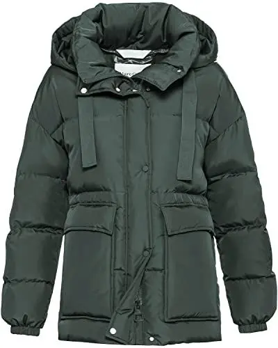 Produktbild: Marc O'Polo Puffer-Daunenjacke Dunkelgrün 36