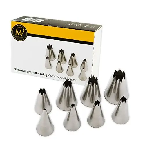 Produktbild: Marcel Paa - Sterntüllen-Set 8-teilig