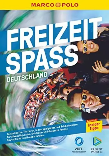 Produktbild: MARCO POLO Freizeitspass Deutschland: Freizeitparks, Tierparks, Indoorspielsplätze und Erlebniswelten für Adrenalinjunkies, Entdecker und die ganze Familie