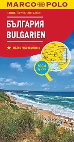 Produktbild: MARCO POLO Länderkarte Bulgarien 1:800.000