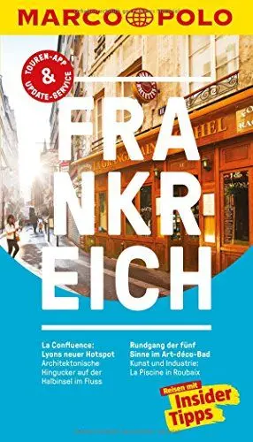 Produktbild: MARCO POLO Reiseführer Frankreich: Reisen mit Insider-Tipps. Inklusive kostenloser Touren-App & Update-Service