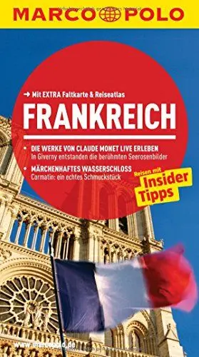 Produktbild: MARCO POLO Reiseführer Frankreich: Reisen mit Insider-Tipps. Mit EXTRA Faltkarte & Reiseatlas
