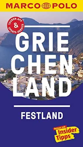 Produktbild: MARCO POLO Reiseführer Griechenland Festland: Reisen mit Insider-Tipps. Inkl. kostenloser Touren-App und Events&News