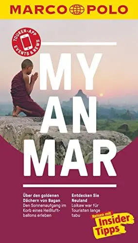Produktbild: MARCO POLO Reiseführer Myanmar: Reisen mit Insider-Tipps. Inkl. kostenloser Touren-App und Events&News