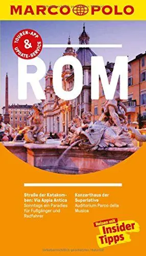 Produktbild: MARCO POLO Reiseführer Rom: Reisen mit Insider-Tipps. Inkl. kostenloser Touren-App und Event & News