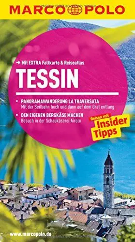 Produktbild: MARCO POLO Reiseführer Tessin: Reisen mit Insider Tipps. Mit Extra Faltkarte & Reiseatlas.