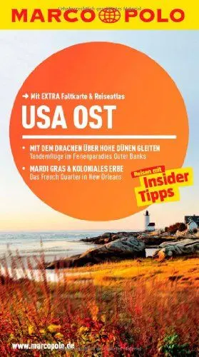 Produktbild: MARCO POLO Reiseführer USA Ost: Reisen mit Insider-Tipps. Mit EXTRA Faltkarte & Reiseatlas
